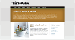 Desktop Screenshot of bitterendbitters.com