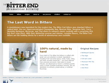 Tablet Screenshot of bitterendbitters.com